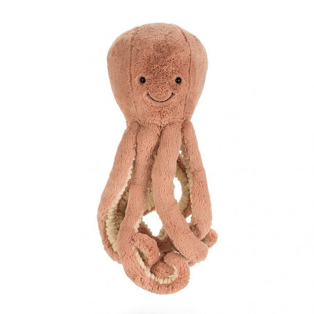 Peluche Pieuvre taille Baby couleur Rose - Jellycat