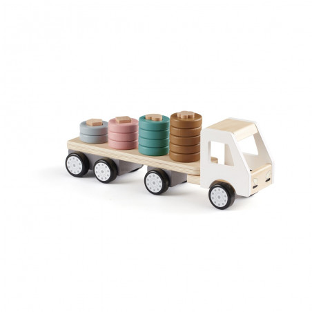 Camion avec Anneaux en Bois - Kids Concept