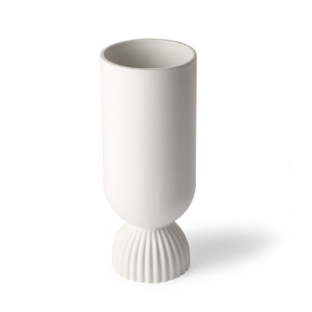 Vase en Céramique Fleur Blanc - HKliving