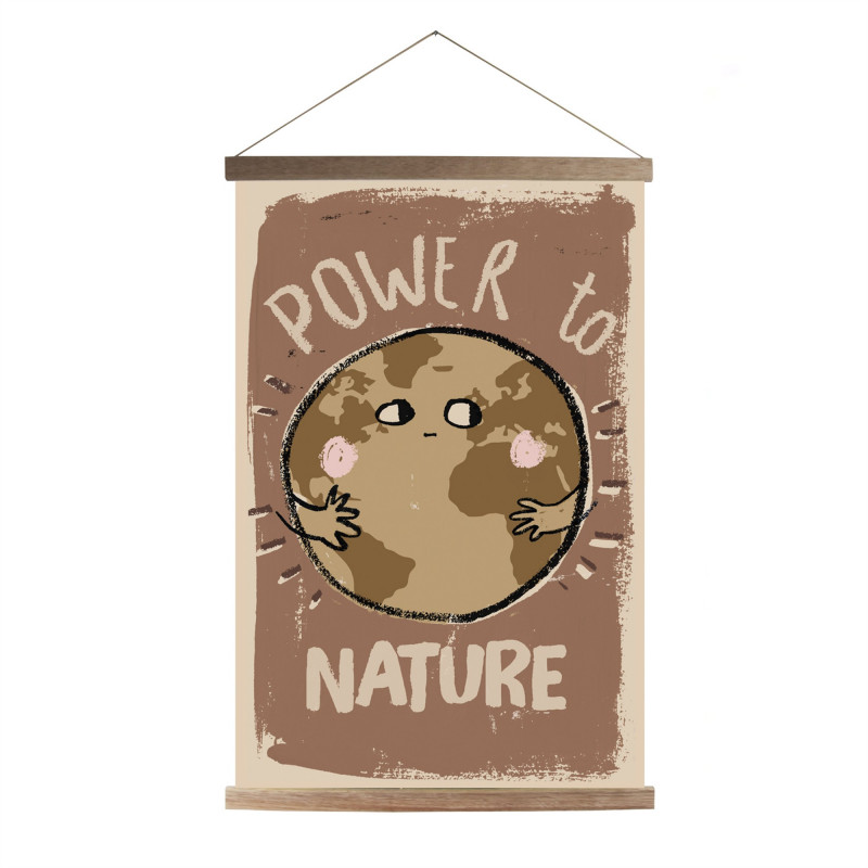 Poster Power to Nature - Studio Loco