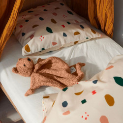 Doudou Ours Lotte Couleur Tuscany Rose - Liewood