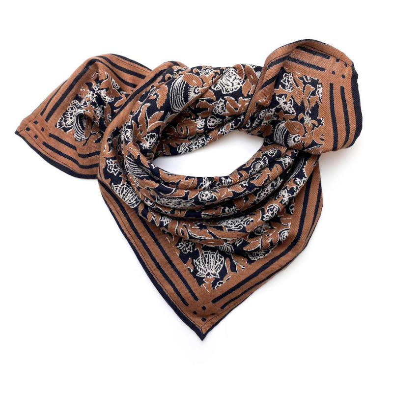 Petit Foulard Glitter Cannelle - Apaches Collections