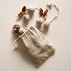 Guirlande en Crochet Cerises - Gentil Coquelicot