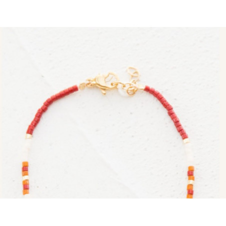 Bracelet Love Miyuki Terracotta - Bbuble