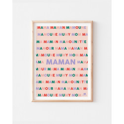 Affiche Maman - Ma Petite Vie