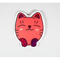 Cahier Stickers Kitty - Omy