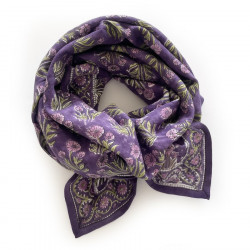 Foulard Latika Bouton d'Or Figuier - Apaches Collections