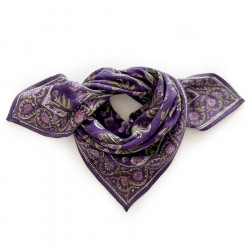 Foulard Manika Bouton d'Or Figuier - Apaches Collections