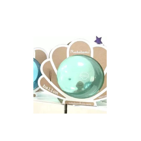 Ballon Coquillage Vert 20 Cm - Ratatam