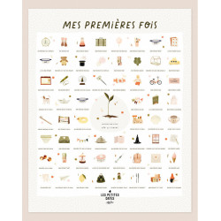 Affiche "Mes Premières Fois" X Lea Le Pivert - Les Petites Dates