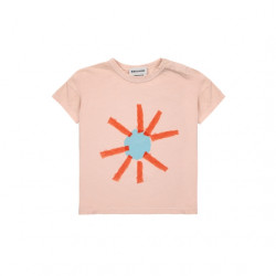T-shirt baby - rose clair & soleil - Bobo Choses