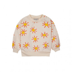 Sweatshirt baby - écru & soleil - Bobo Choses