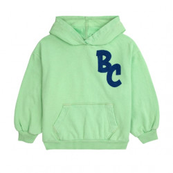 Sweatshirt kid & ado - vert jade & BC - Bobo Choses
