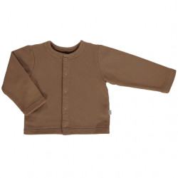 Cardigan Camomille kid - toffee - Poudre Organic