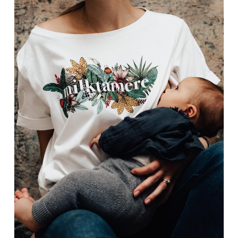 T-Shirt d'allaitement "Milktamère" - Tajinebanane