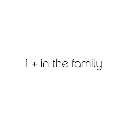 1 + in the family - Cette jolie marque espagnole nomée one more in the family voit le jour en 2012. L'univers de 1 + in the family se...